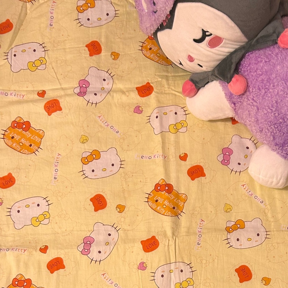 Hello Kitty Baby Crib Blanket